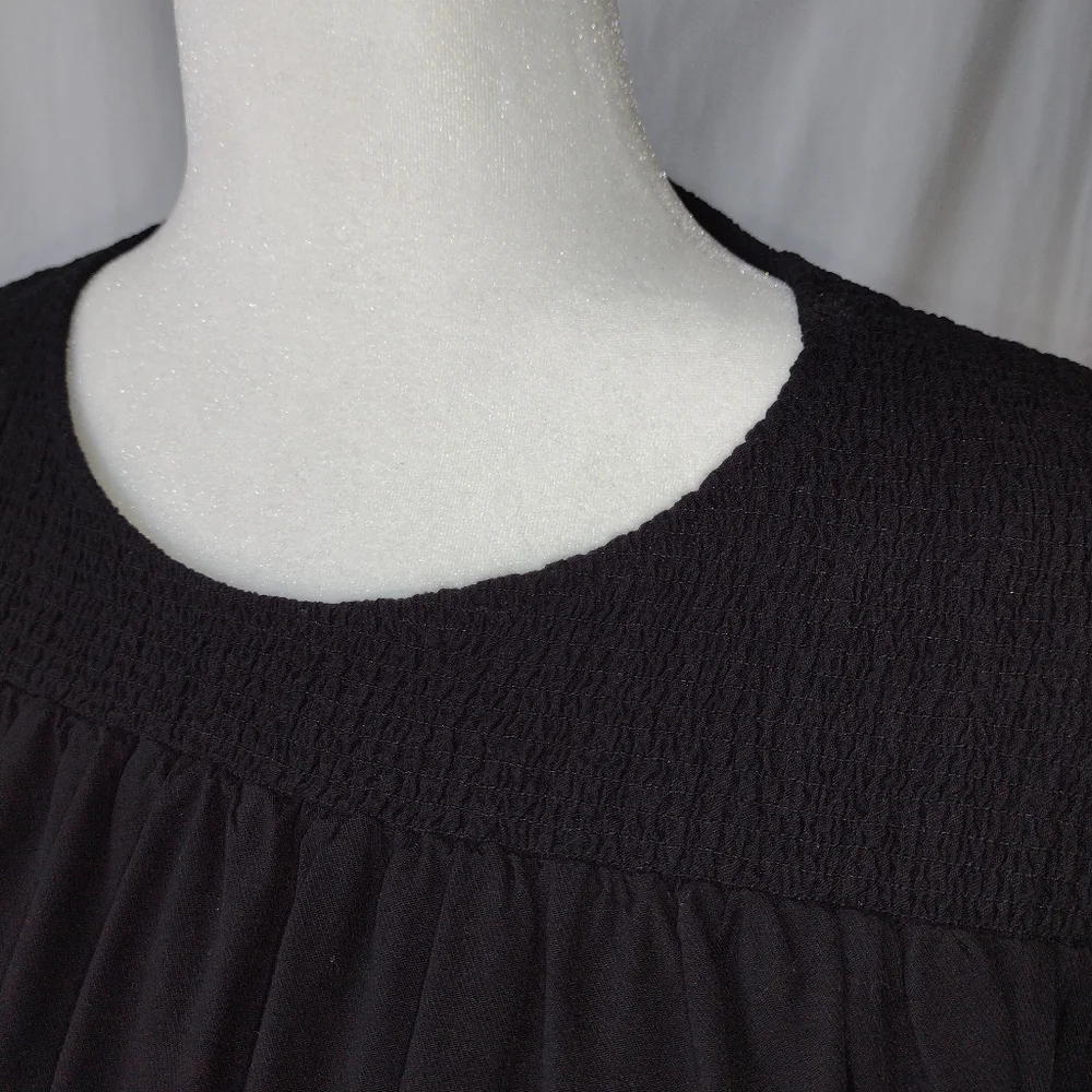 Uniqlo Peasant Top Size Large - Picture 2 of 4